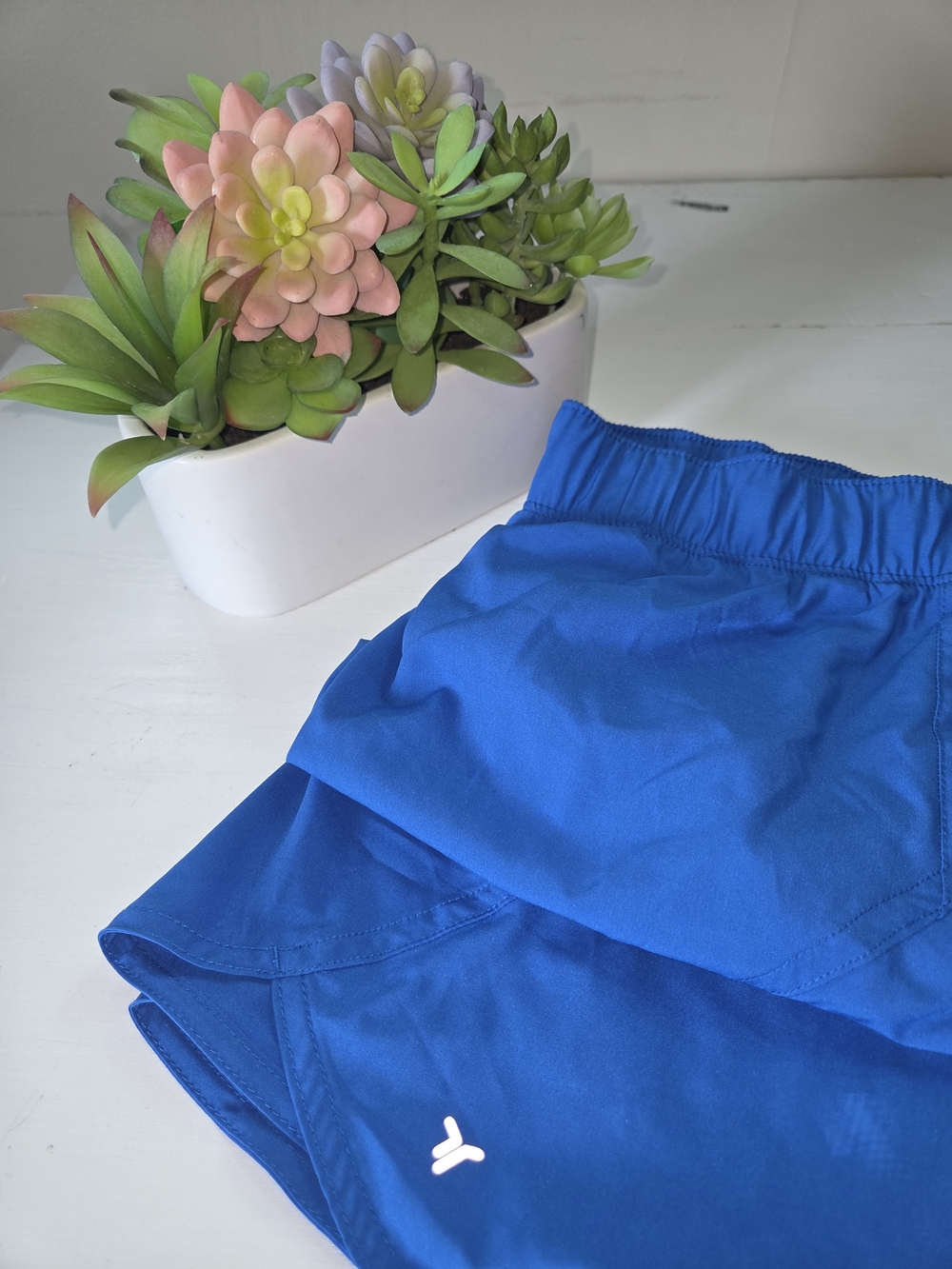 Old Navy 4x Dry Quick Stretchtech Rapide Womens Blue Active Shorts